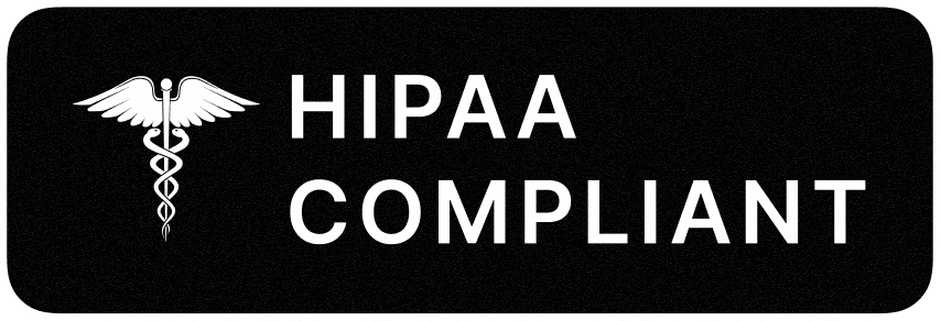 HIPAA compliant certification badge